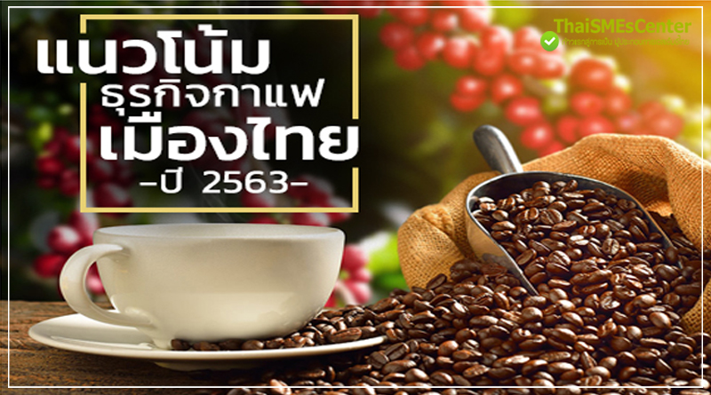 แนวโน้มธุรกิจกาแฟ เมืองไทยปี 2563