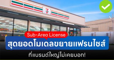 Sub-Area License สุดยอดโมเดลขยายแฟรนไชส์ ที่แบรนด์ใหญ่ไม่เคยบอก!