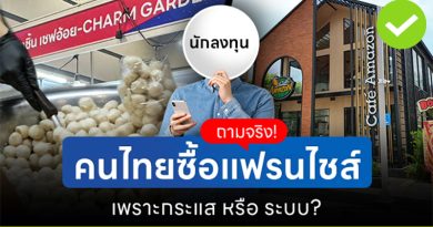 ถามจริง! คนไทยซื้อแฟรนไชส์ เพราะกระแส หรือ ระบบ?