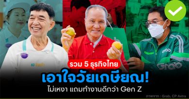 ธุรกิจไทยเอาใจวัยเกษียณ