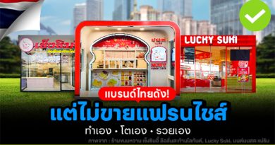 รวมแบรนด์ไทยยอดนิยม