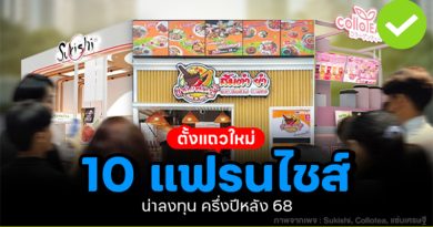 แฟรนไชส์ น่าลงทุน