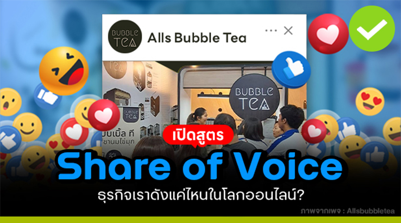 เปิดสูตร “Share of Voice”
