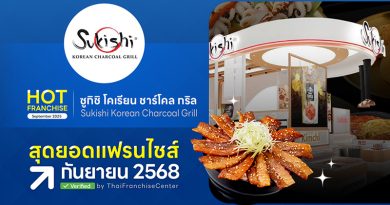 ซูกิชิ โคเรียน ชาร์โคล กริล ร้านปิ้งย่างสไตล์เกาหลี-ญี่ปุ่น