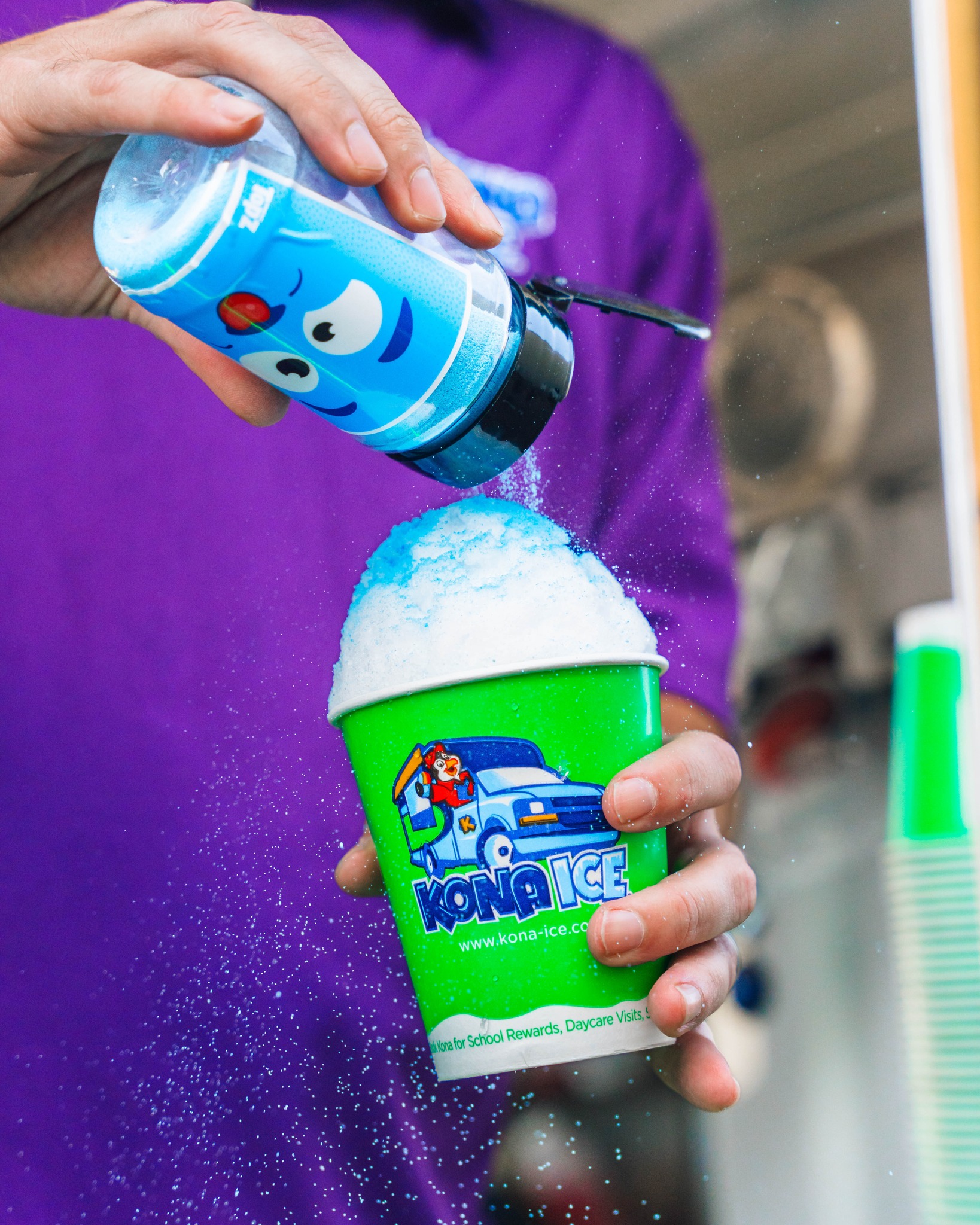 Kona Ice แฟรนไชส์ร้านน้ำแข็งไสเคลื่อนที่