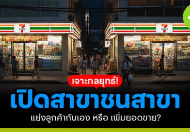 เจาะกลยุทธ์ เปิดสาขาชนสาขา แย่งลูกค้ากันเอง หรือ เพิ่มยอดขาย?