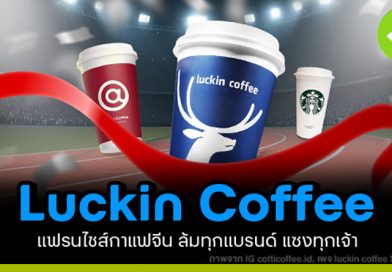 Luckin Coffee แฟรนไชส์กาแฟจีน ล้มทุกแบรนด์ แซงทุกเจ้า Luckin Coffee แฟรนไชส์กาแฟจีน ล้มทุกแบรนด์ แซงทุกเจ้า