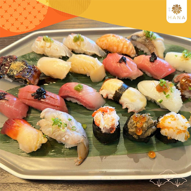HANA SUSHI ราชาซูชิ ความสดที่พูดต่อกันปากต่อปาก