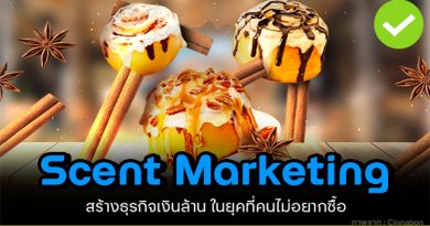 Scent Marketing สร้างธุรกิจเงินล้านในยุคคนไม่อยากซื้อ