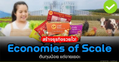 “Economies of Scale” สร้างธุรกิจรวยไว! ต้นทุนน้อย แต่ขายเยอะ