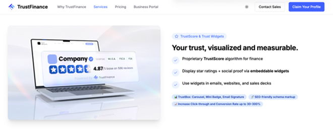 TrustFinance for Business 