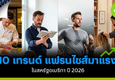 10 เทรนด์แฟรนไชส์มาแรง