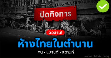 อวสานห้างไทยในตำนาน คน แบรนด์ สถานที่ อวสานห้างไทยในตำนาน