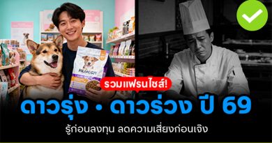 รวมแฟรนไชส์ดาวรุ่ง