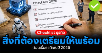 Checklist ธุรกิจ