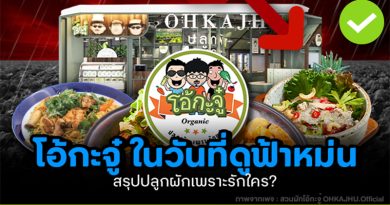 โอ้กะจู๋ ในวันที่ดูฟ้าหม่น สรุปปลูกผักเพราะรักใคร โอ้กะจู๋