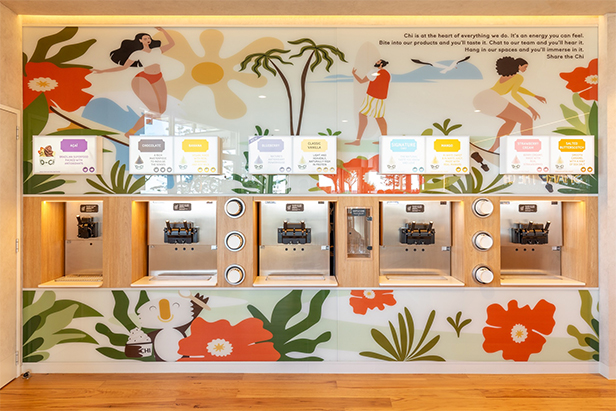 Yo-Chi Frozen Yogurt ร้านโยเกิร์ตขายประสบการณ์