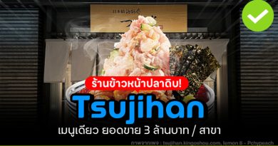 Tsujihan ร้านข้าวหน้าปลาดิบ