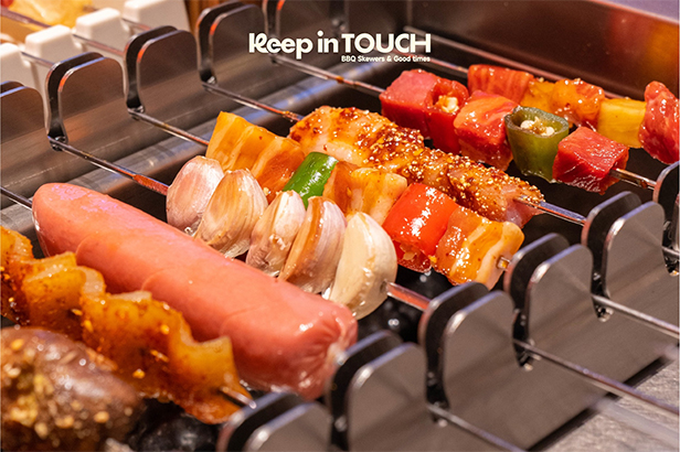 ปิ้งย่างไม้หมุนจากเซี่ยงไฮ้