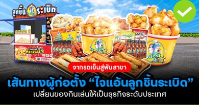 จากรถเข็นสู่พันสาขา เส้นทางผู้ก่อตั้ง ไจแอ้นลูกชิ้นระเบิด