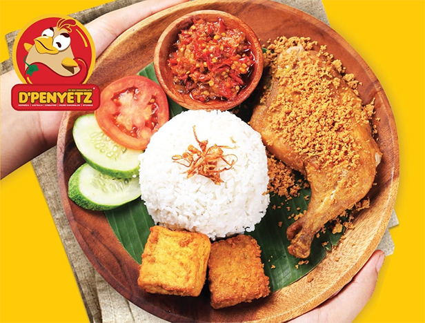 D'Penyetz แฟรนไชส์ไก่ทอดอินโดนีเซีย