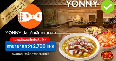 YONNY ปลาต้มผักกาดดอง แบรนด์แฟรนไชส์ระดับโลก! สาขามากกว่า 2,700 แห่ง ระบบบริหารจัดการครบวงจร YONNY ปลาต้มผักกาดดอง