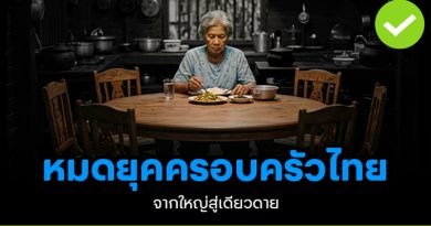 หมดยุคครอบครัวไทย