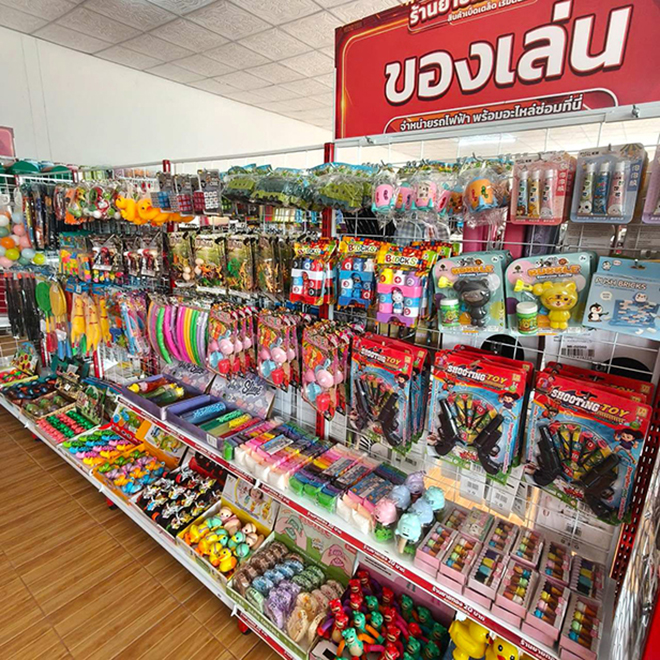 ร้านสินค้าราคาเดียว เน้นของเยอะ ขายถูก 