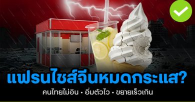 แฟรนไชส์จีนมาแรงตอนแรก